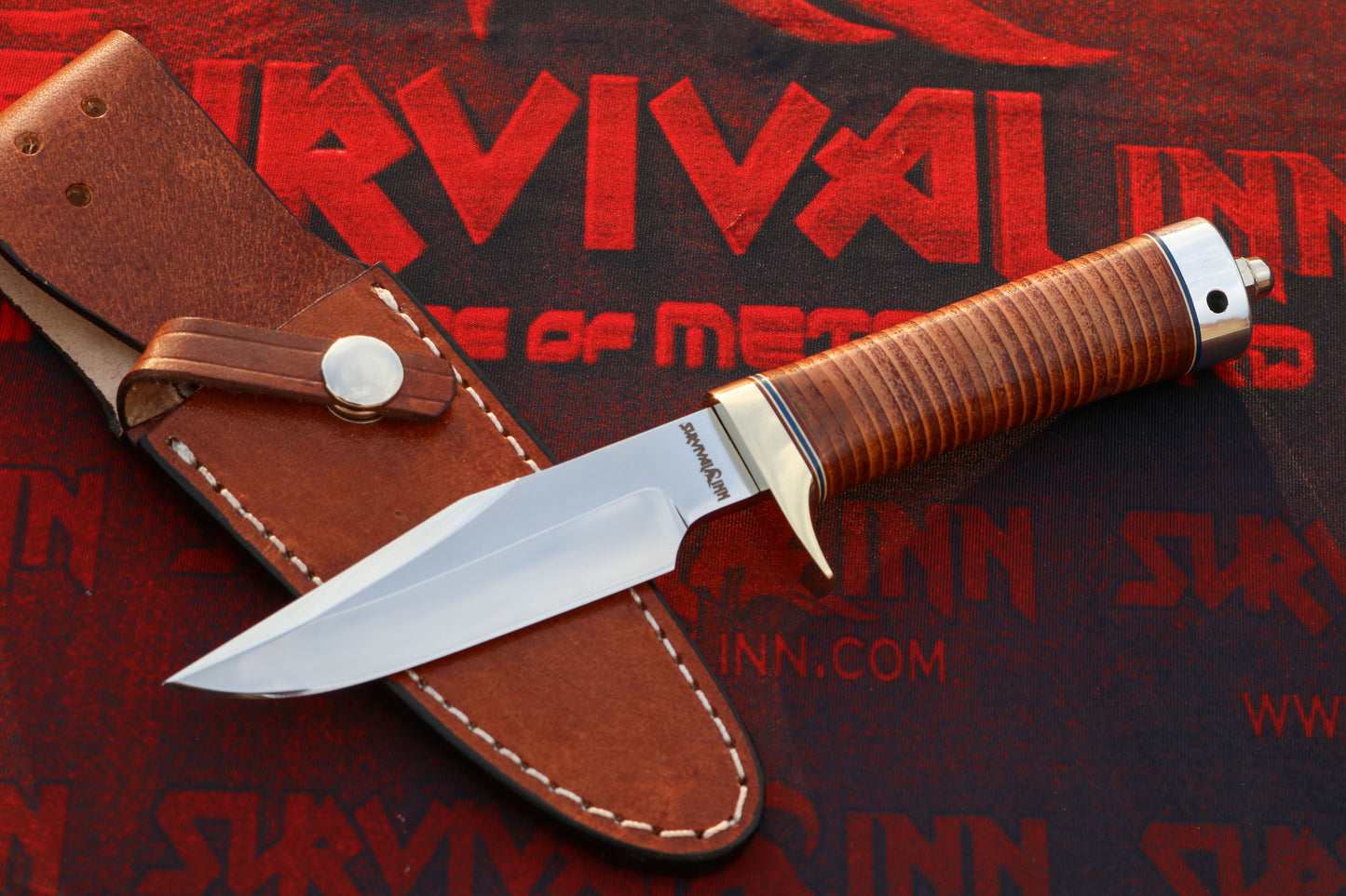 Premium Leather handle knife| Randall Model 8 Style