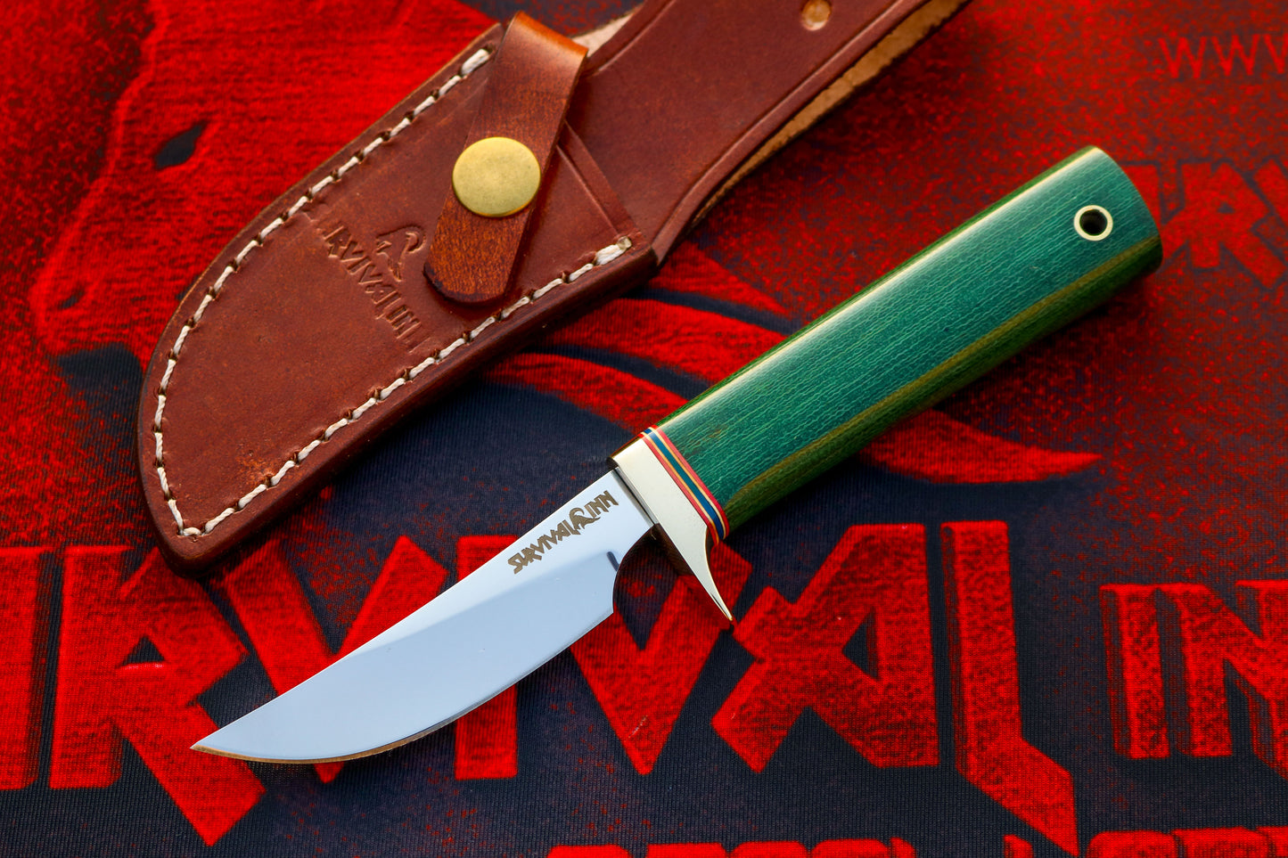 Custom Randall Model 20 Style Knife – Handmade Camp and Trail Fixed Blade for Hunting & Outdoor Use | Survivalinn