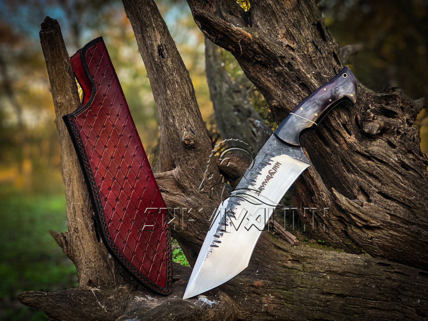 Heavy-Duty Tanto Bowie Knife – G-10 Handle | Outdoor & Combat Ready