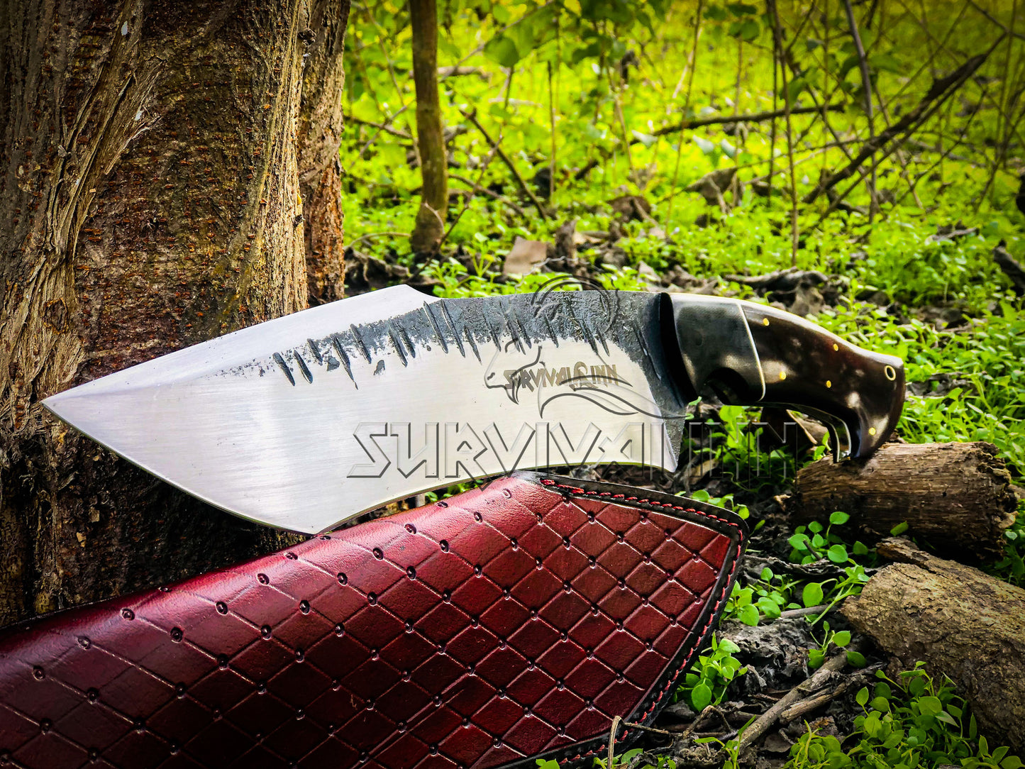 Heavy-Duty Tanto Bowie Knife – G-10 Handle | Outdoor & Combat Ready