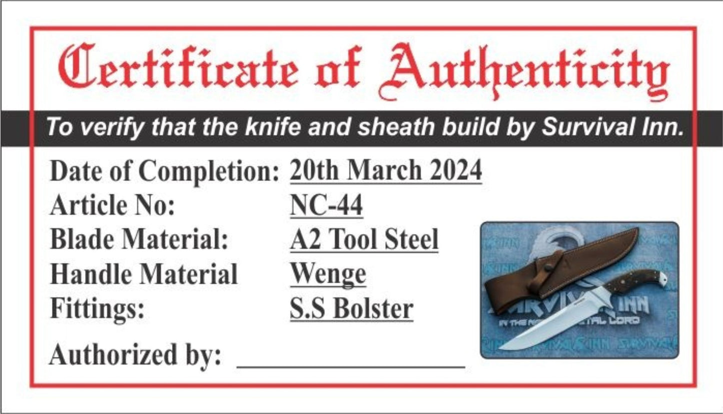 Precision Crafted Bowie Knife: Unrivaled Quality for the Modern Hunter