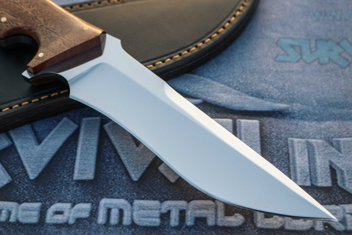 Custom Made Handmade D2 tool steel Tactical Bowie knife