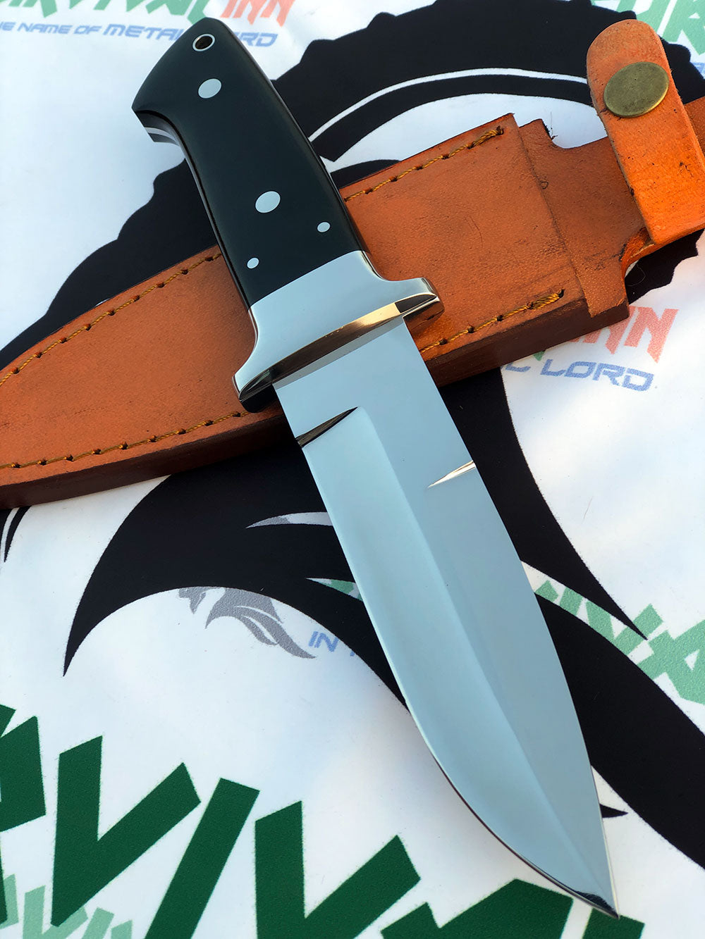 Premium Loveless Style Hunting Knife|Handmade D2 steel Loveless style knife|Survivalinn