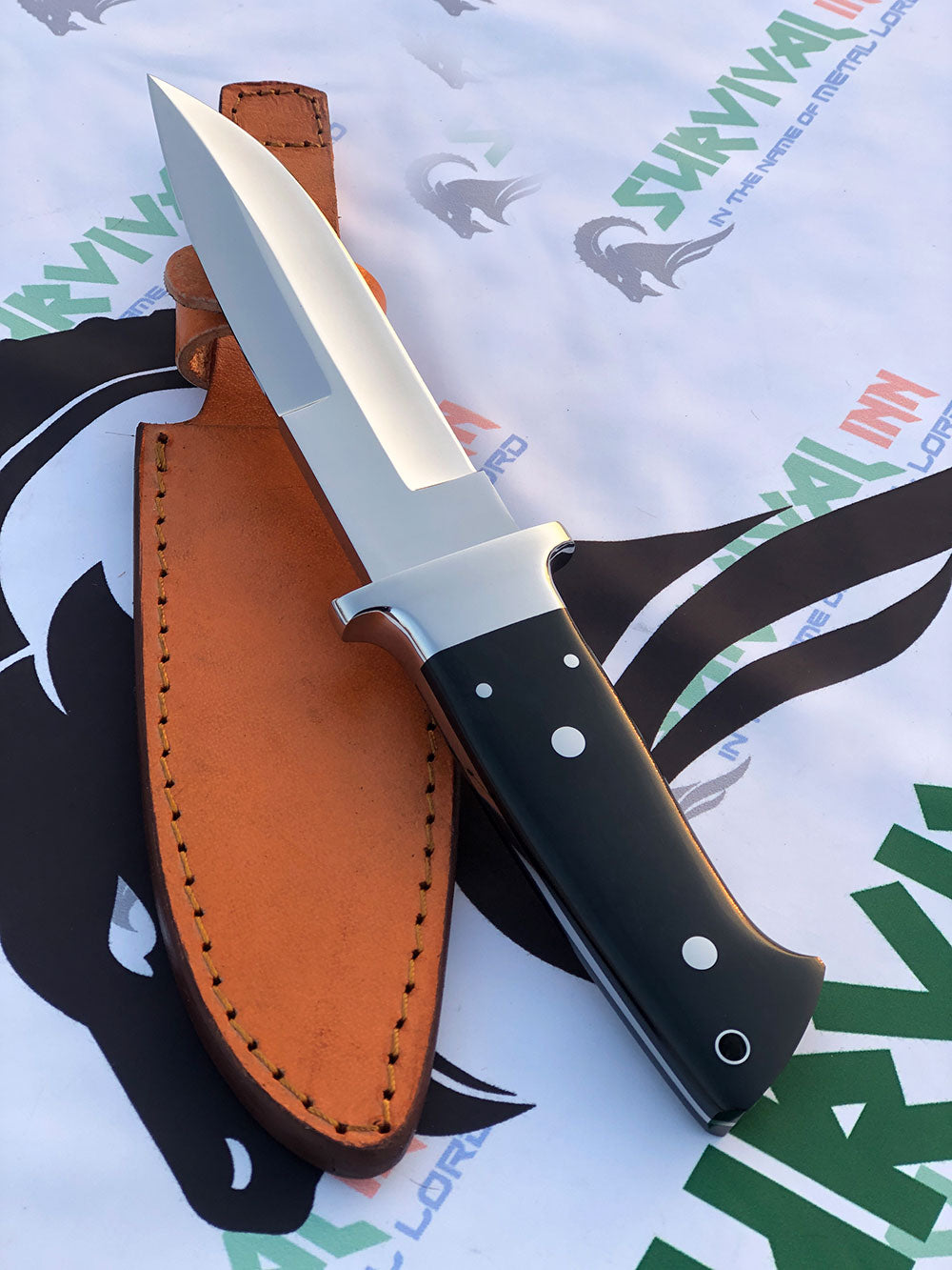 Premium Loveless Style Hunting Knife|Handmade D2 steel Loveless style knife|Survivalinn