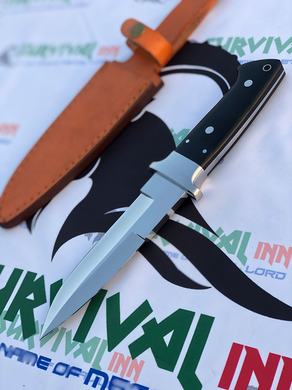 Premium Loveless Style Hunting Knife|Handmade D2 steel Loveless style knife|Survivalinn