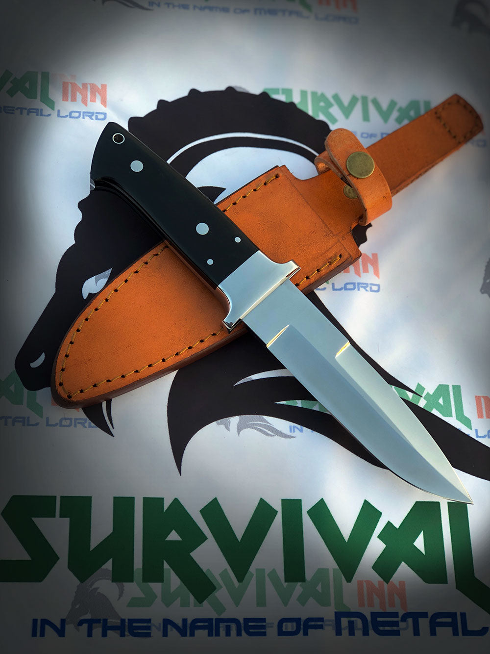 Premium Loveless Style Hunting Knife|Handmade D2 steel Loveless style knife|Survivalinn