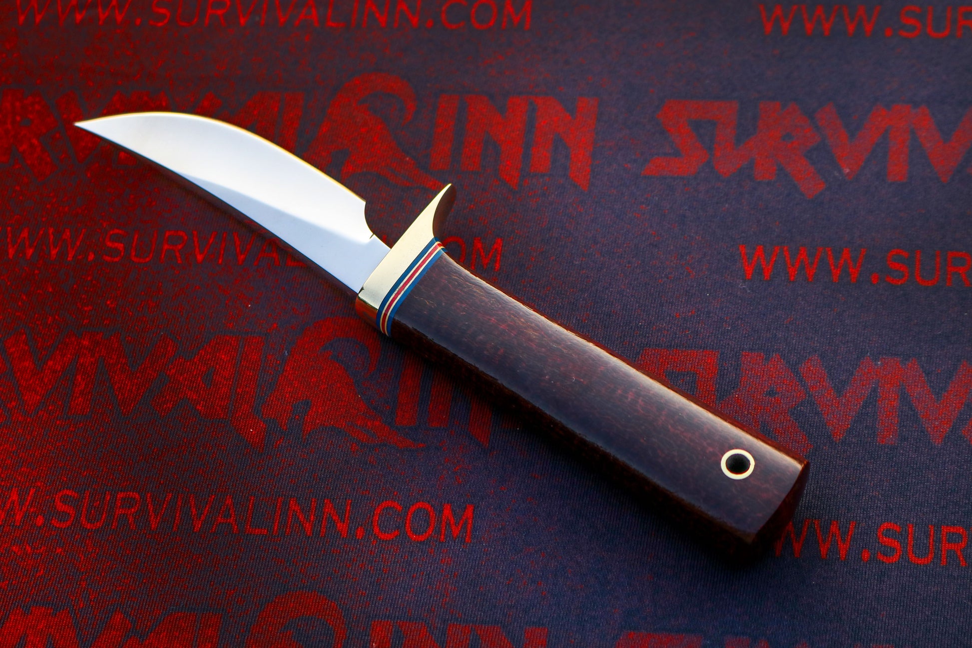 Custom Randall Made Knives Model 20 Micarta handle skinner blade for hunting and outdoors