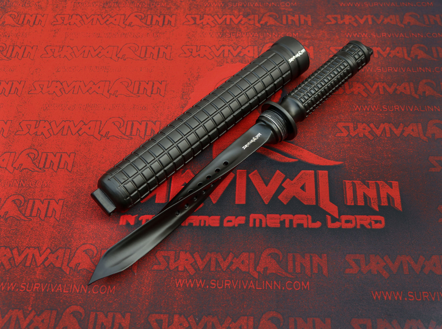 Jagdkommando Tri-Dagger Full-Tang Fixed Blade Knife with sheath