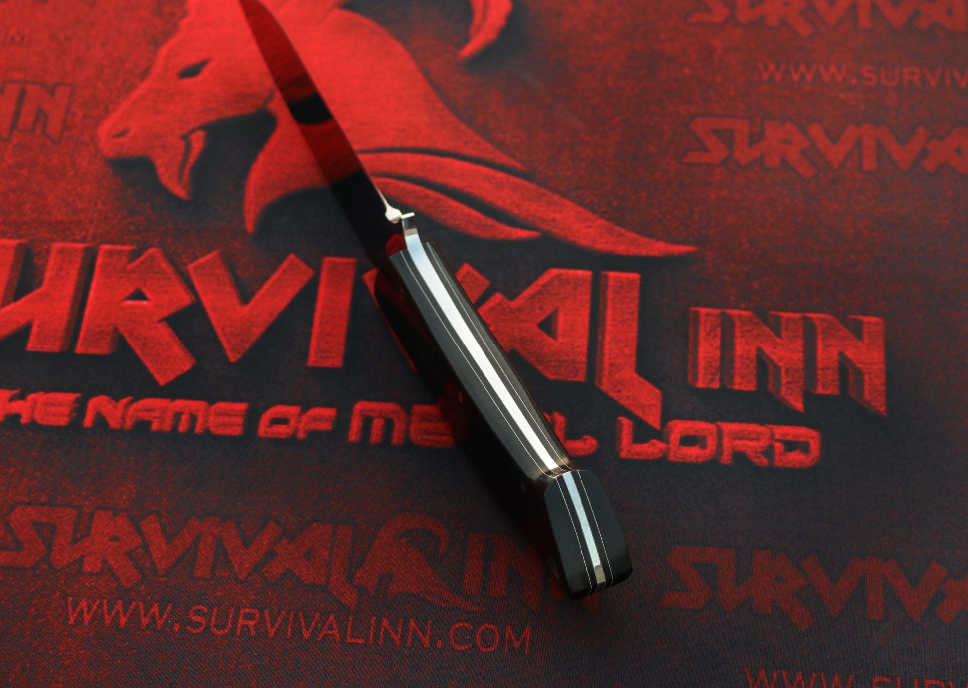 Vintage R.W. Loveless hunting knife Tapered tang construction