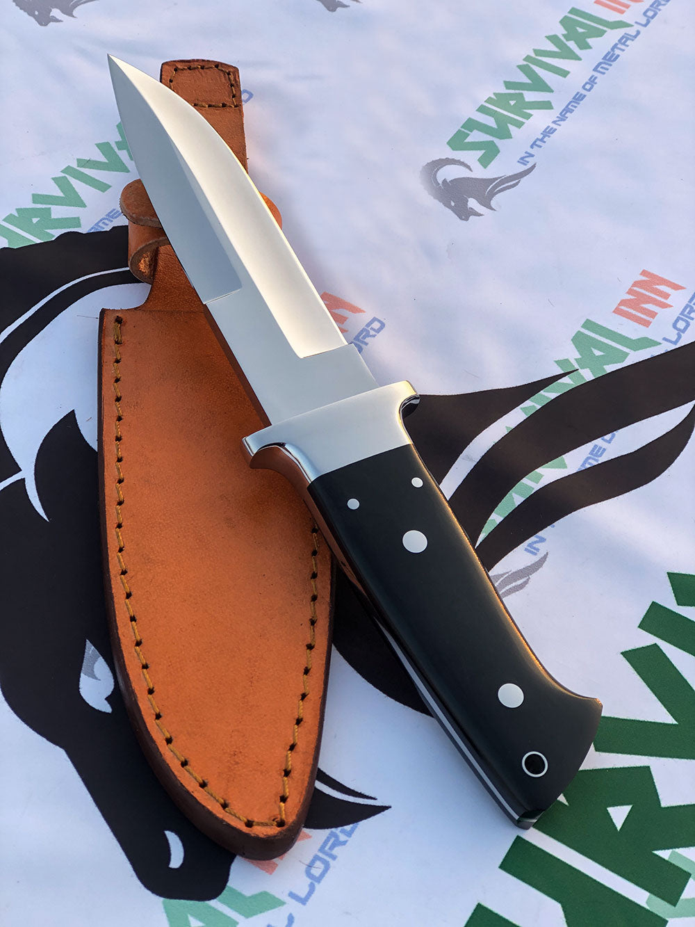 Premium Loveless Style Hunting Knife|Handmade D2 steel Loveless style knife|Survivalinn