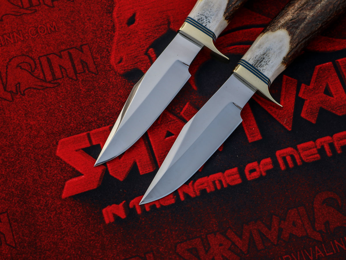 Randall Model 8 Trout and Bird knife showing its traditional hunting and fishing knife design for outdoor enthusiasts.