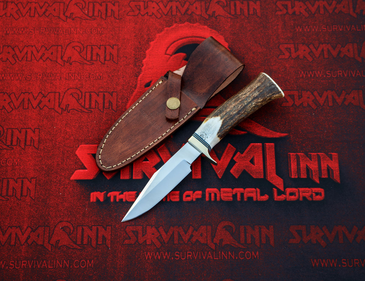 Randall Model 8 Trout and Bird knife featuring a classic fixed blade design for fishing, hunting, and outdoor use.
