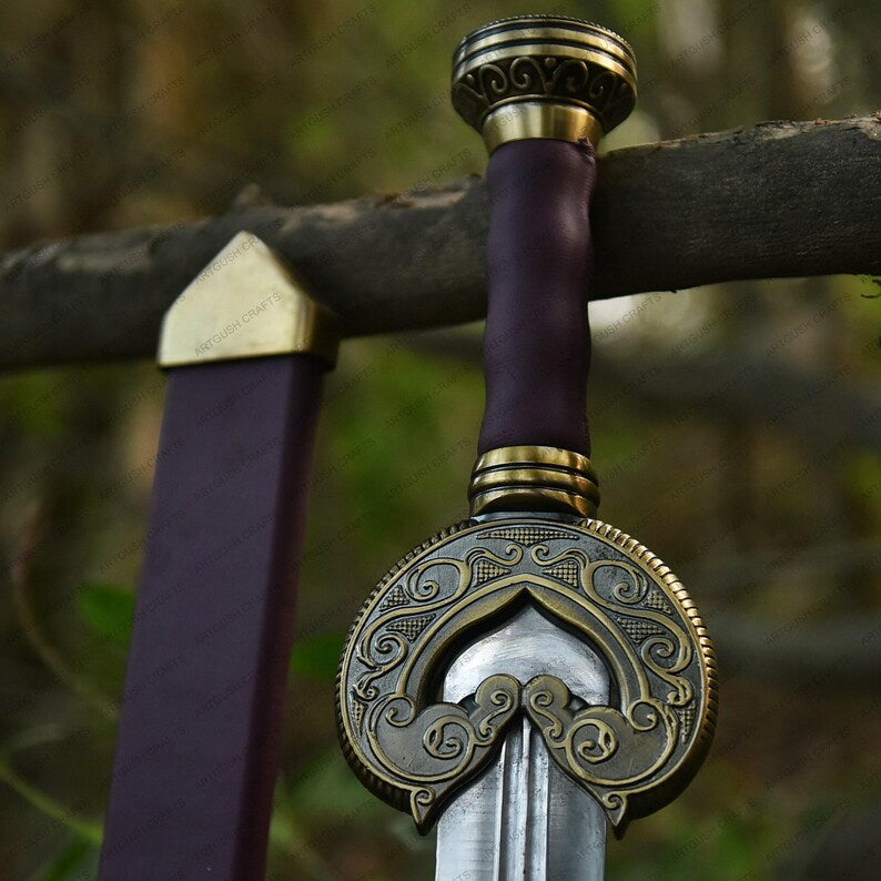 brass handle king theoden sword