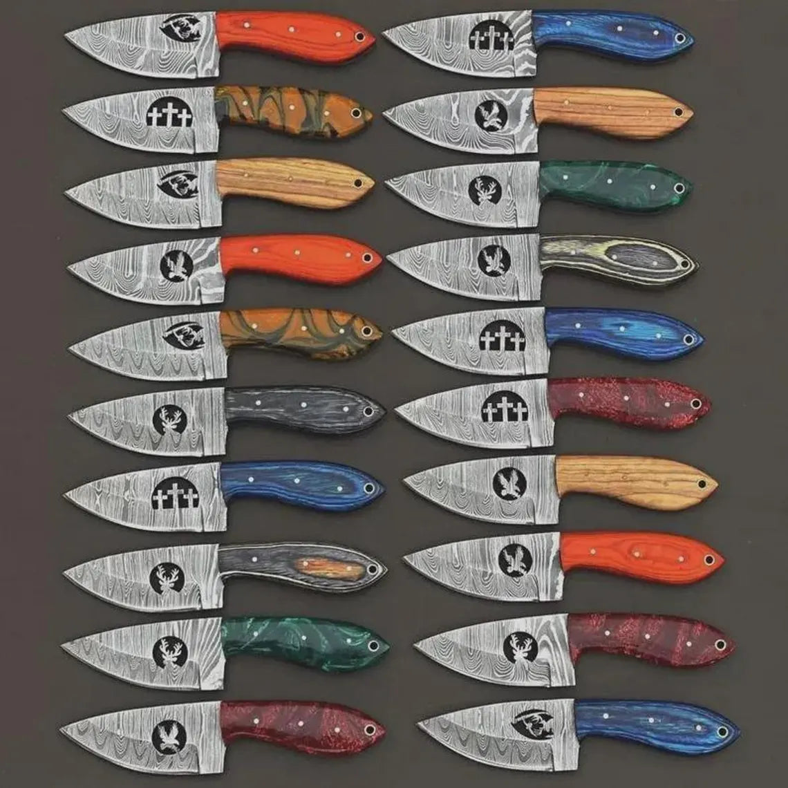 Damascus steel knives